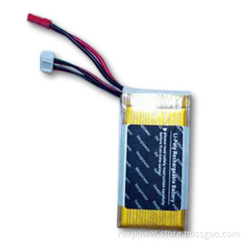 Llithium Polymer Power Battery with Internal Impedance of <=180m Ohms